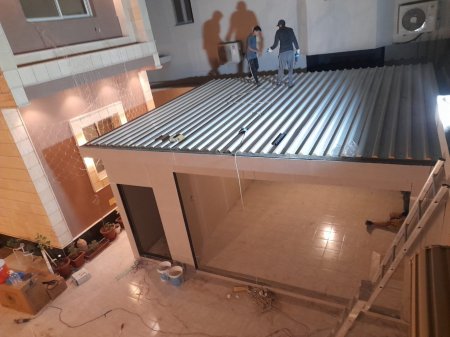 بناء ملاحق وغرف ساندوتش بانل حي النرجس بالرياض 
